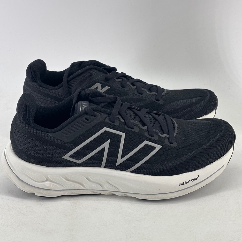 New Balance Fresh Foam X Vongo v6 Women 7.5 Men 6 Black Running Shoes WVNGOLK6